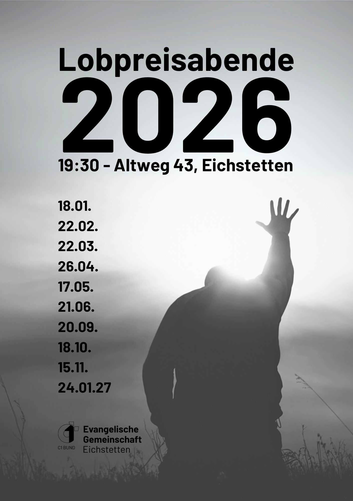 Lobpreisabend Flyer 2026